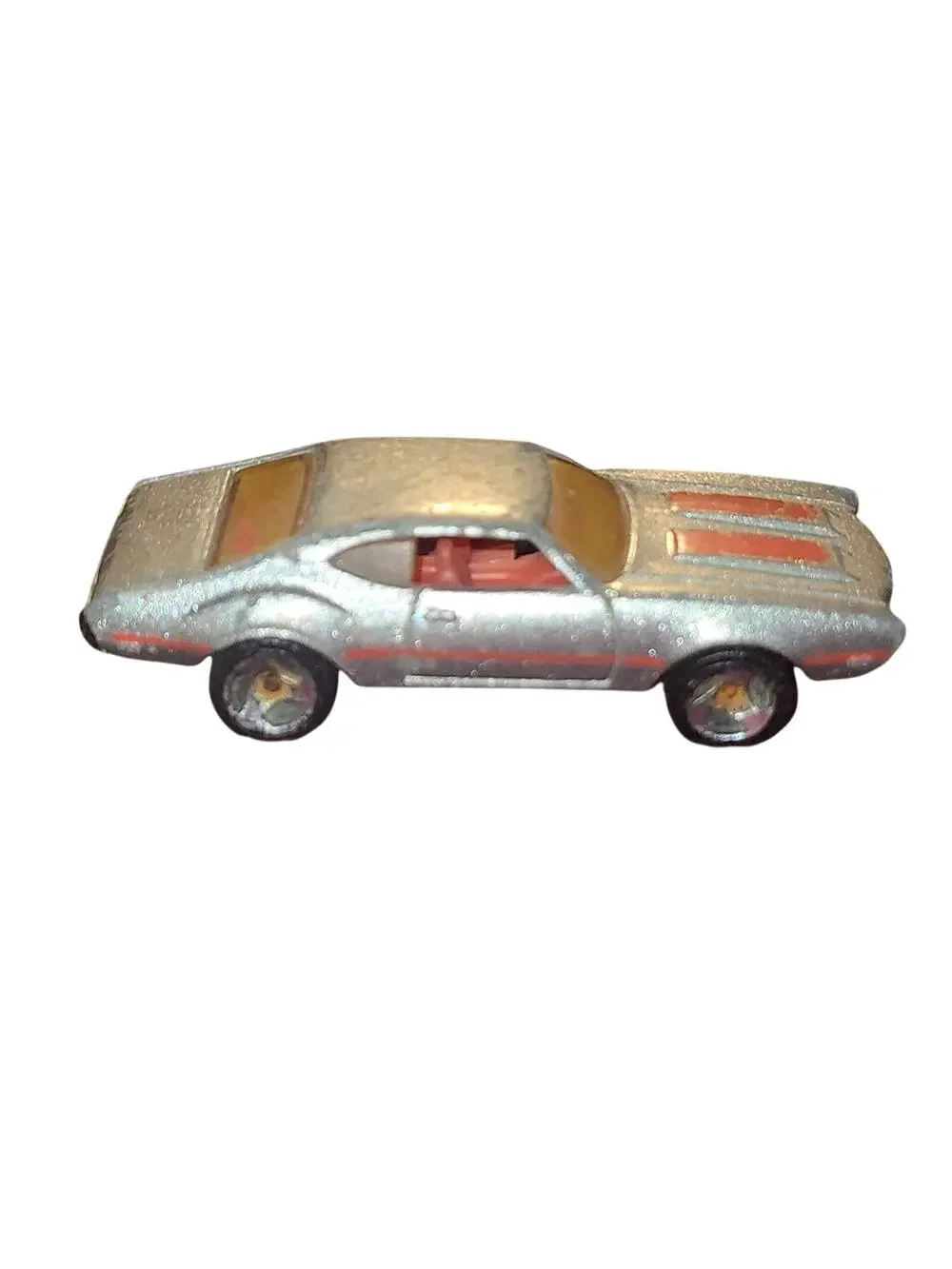 HOT WHEELS 1:64 HTF 93' WARNER OLDS 442 SILVER ORANGE 5SP used  MALAYSIA